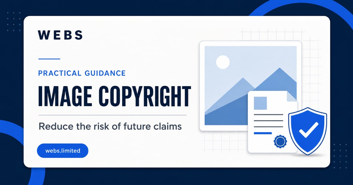 Illustration for Image copyright on business websites: how to reduce the risk of future claims