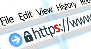 Google Chrome warns about HTTP pages and prefers HTTPS