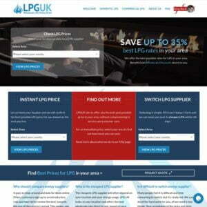 WordPress Website for LPG Suppliers