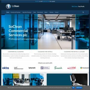 WordPress Website for Cleaning Company
